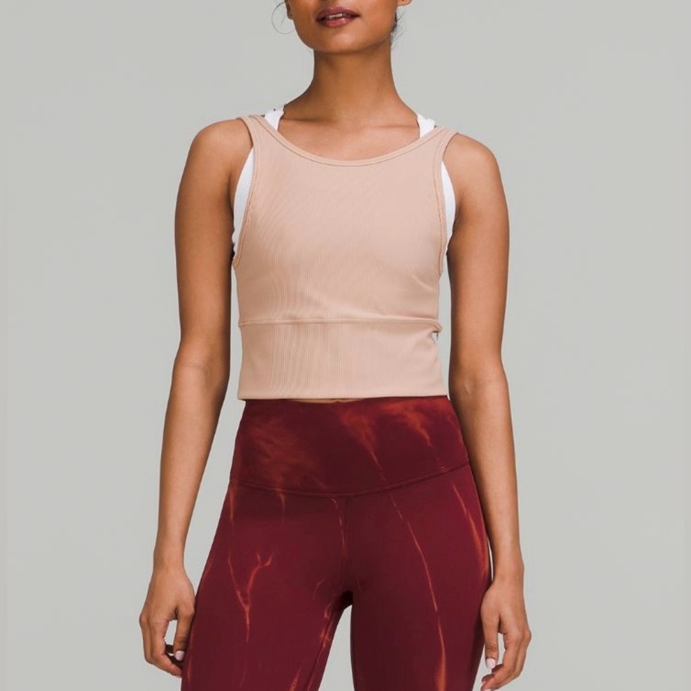 NWT Lululemon Power Pivot Tank *Rib